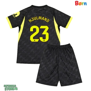 Atletico Madrid Morten Hjulmand #23 Replika Babytøj Udebanesæt Børn 2026-27 Kortærmet (+ Korte bukser)
